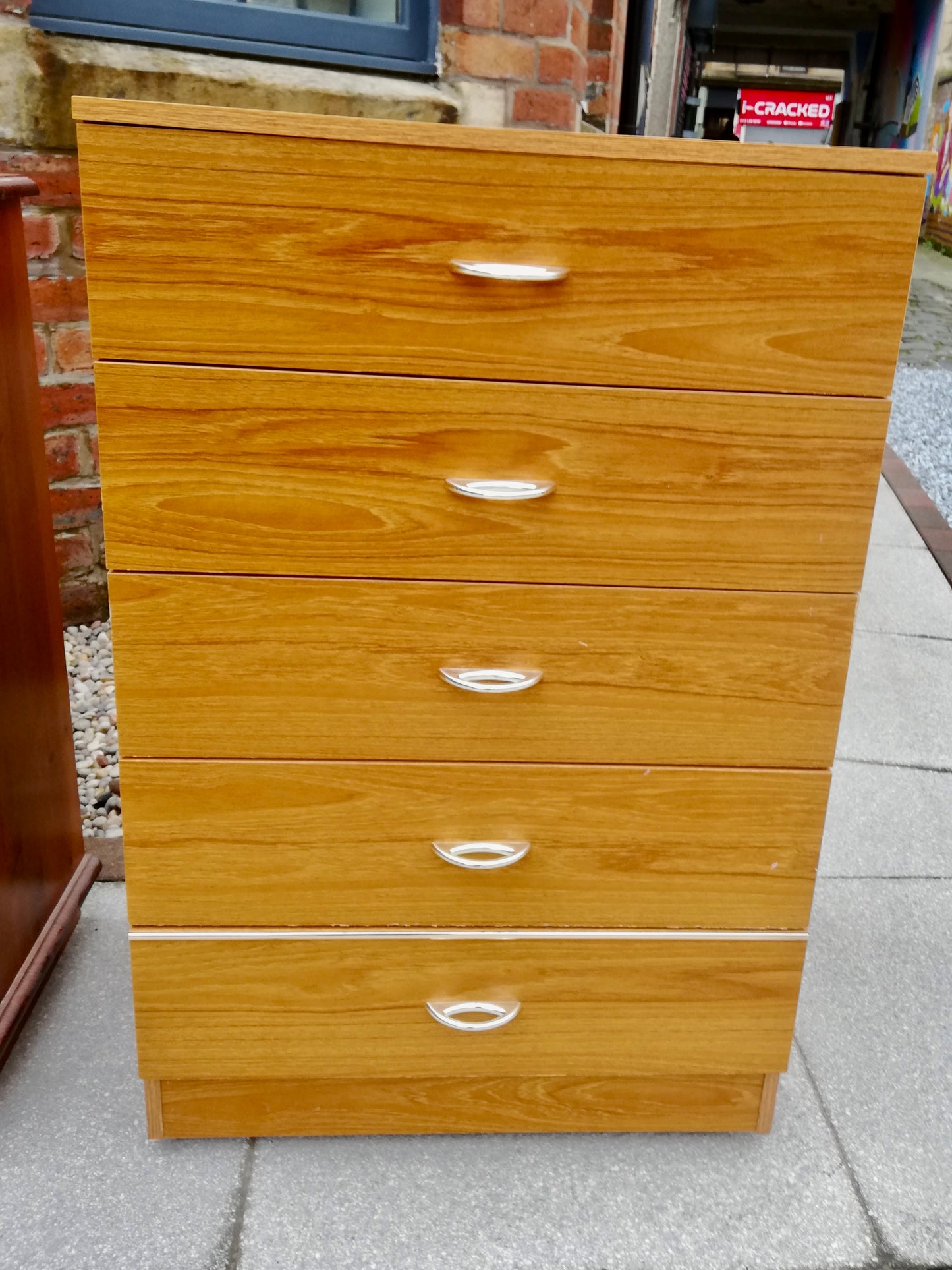 Vintage mid century chest of drawers available for painting - price includes painting