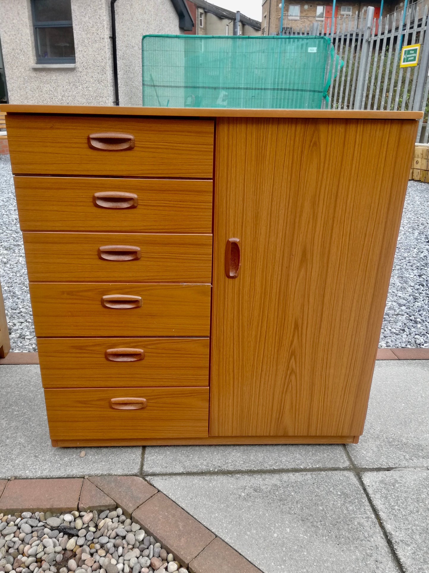 Vintage Mid Century Cabinet available for painting - price includes painting
