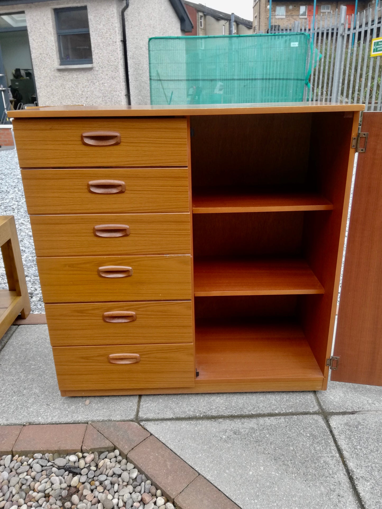 Vintage Mid Century Cabinet available for painting - price includes painting