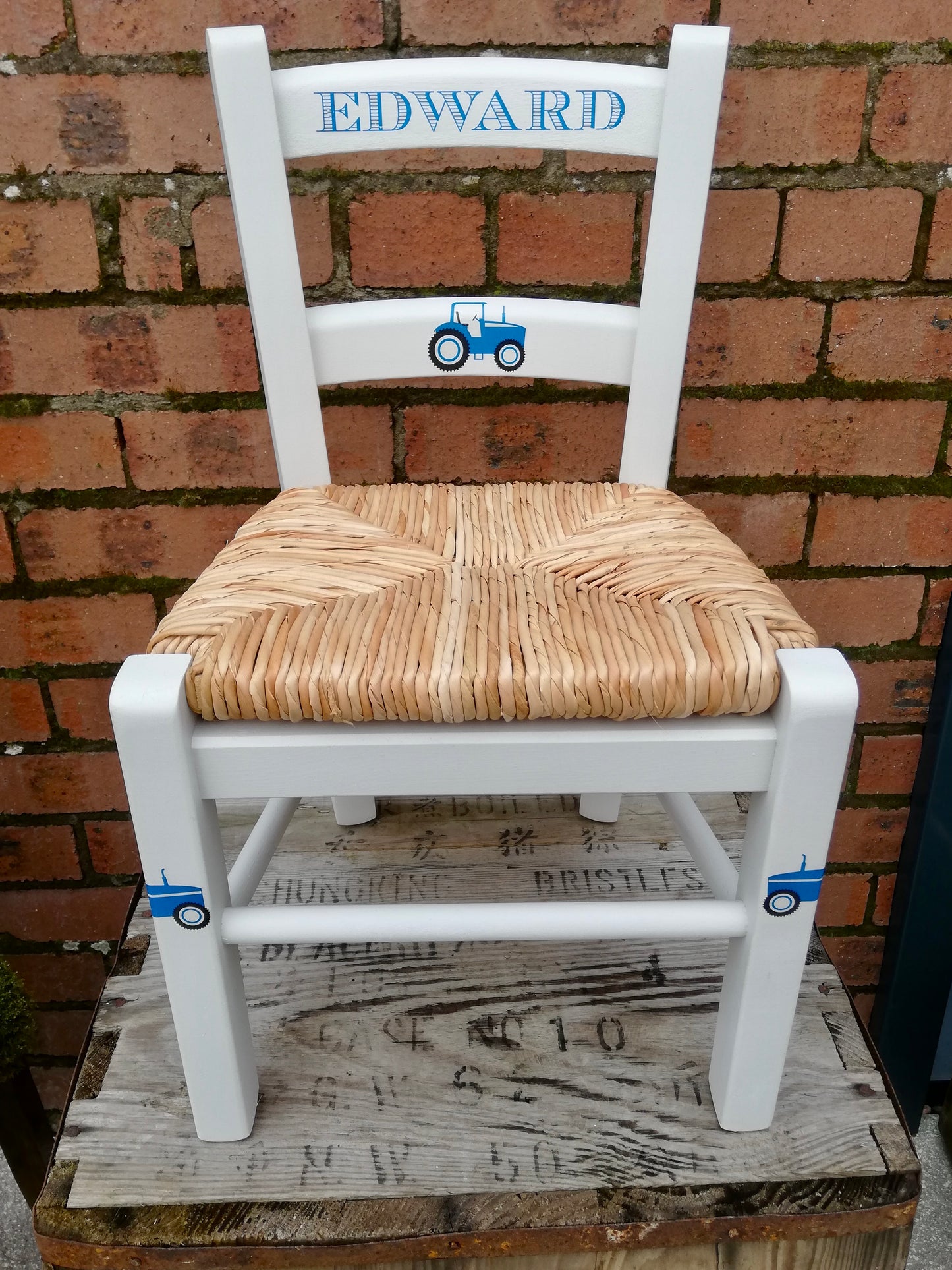 Commission for Anna personalised children's chair