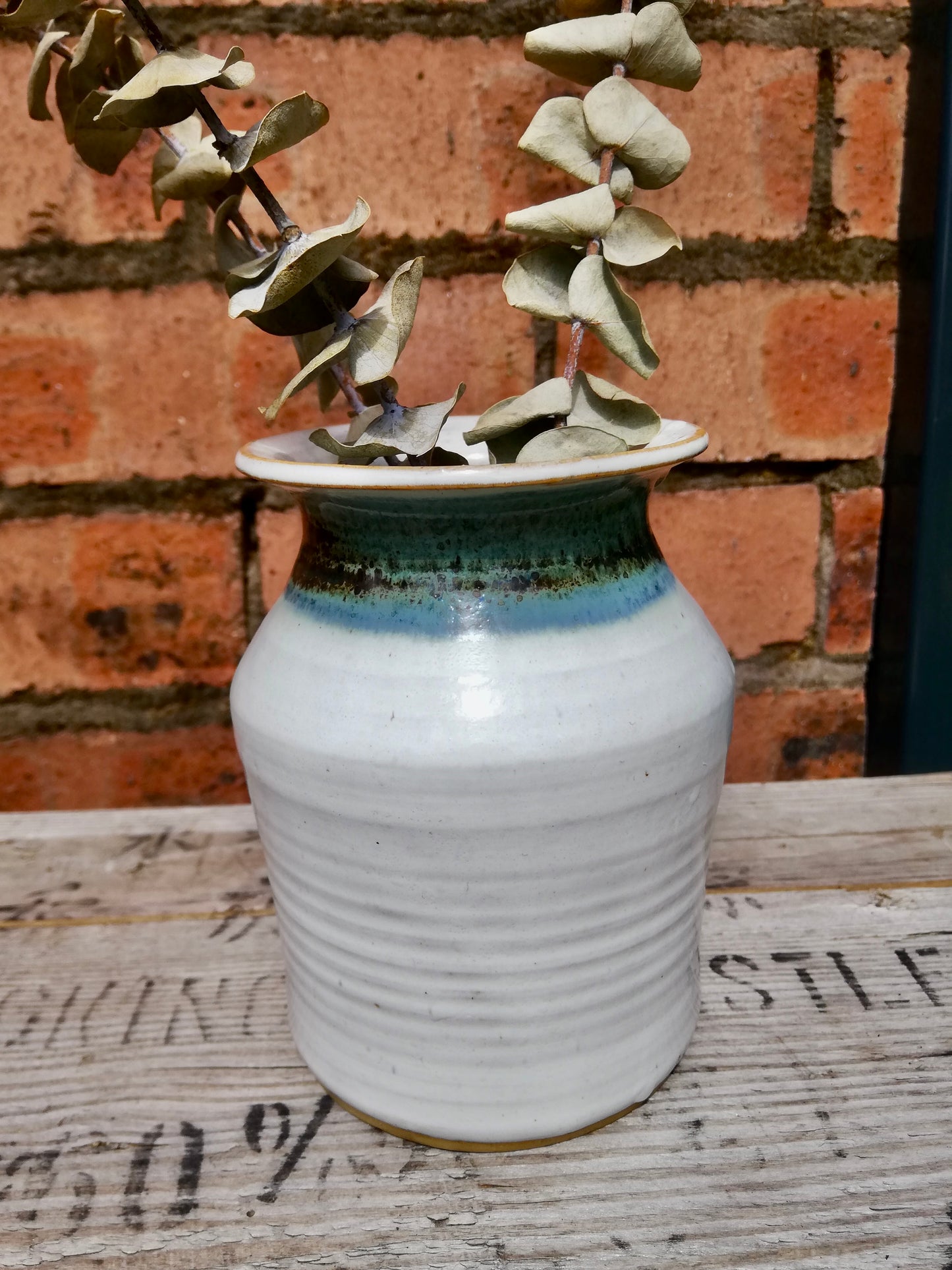 Vintage style rustic  vase