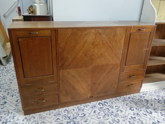 Super cool Vintage  sideboard that folds out into table and chairs