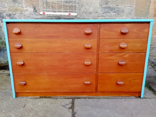 Vintage Mid Century Stag Cantata Chest of Drawers