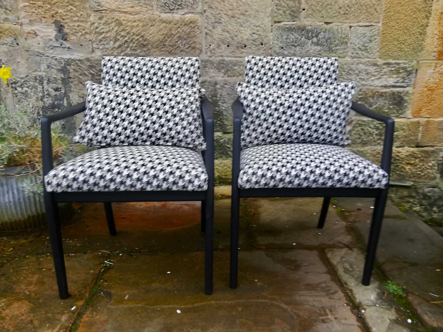 Commission for Lindsay Norton 2 chairs refurbed