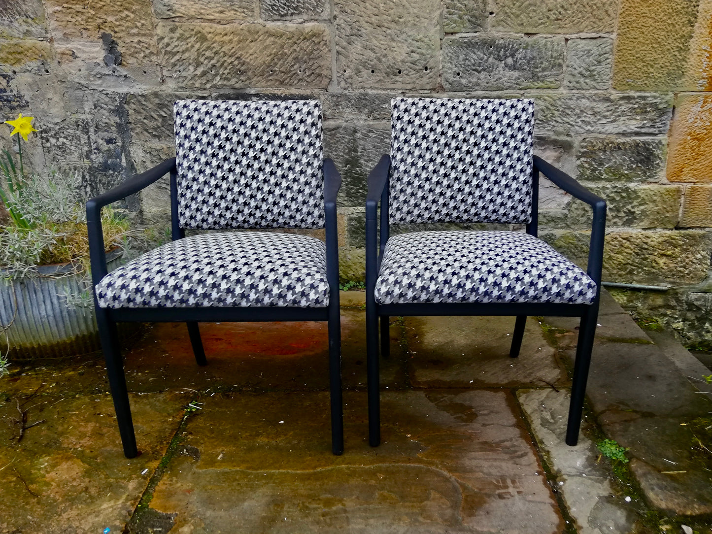 Commission for Lindsay Norton 2 chairs refurbed