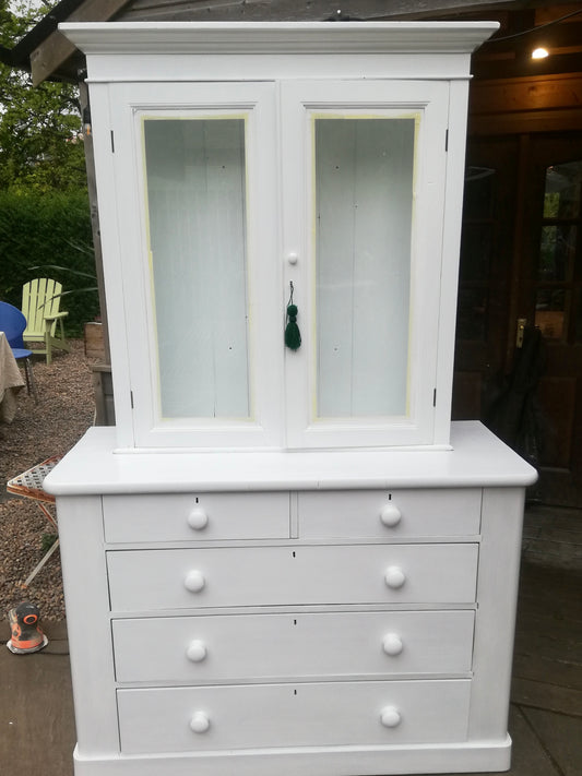 Commission for Judith painted dresser