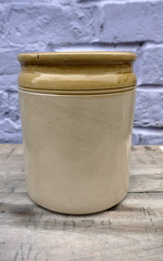 Lovely big stoneware utensil pot