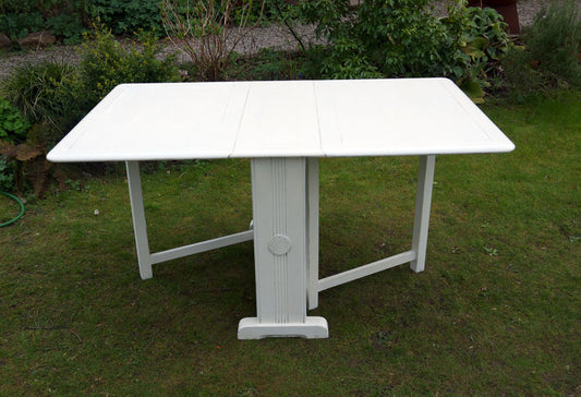 Custom Listing for Ann Marie hand painted vintage dining table