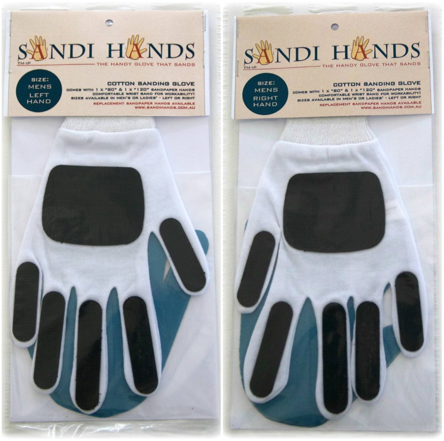 Sandi Hands - The handy glove that sands UK stockist britain Emily Rose Vintage Glasgow Scotland