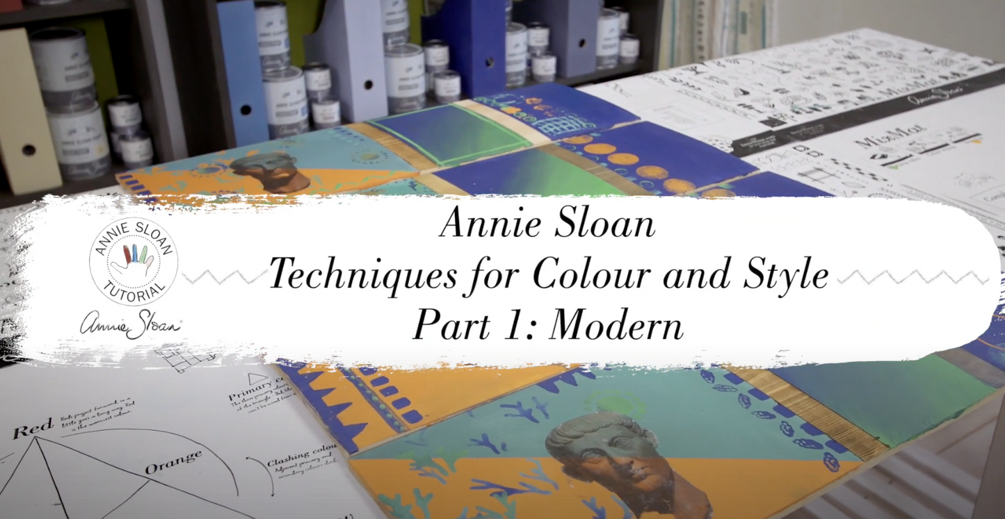 Annie Sloan Chalk Paint - Techniques for colour and Style - Modern and Classical techniques