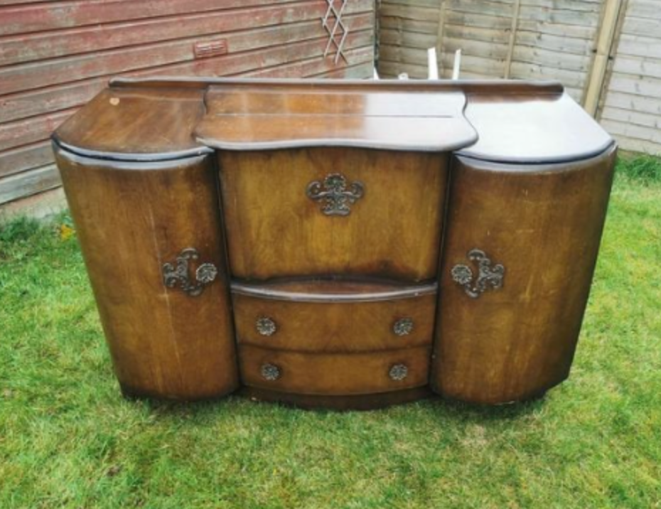 Vintage Drinks Cabinet available for painting.... price includes painting