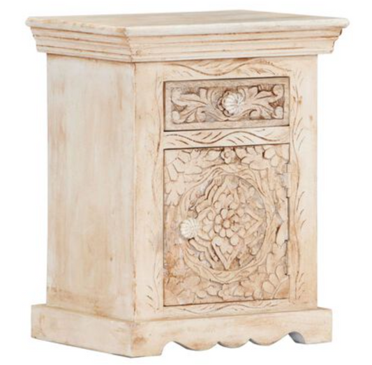 New Bedside Cabinet 40x30x50 cm Solid Wood - painted to order