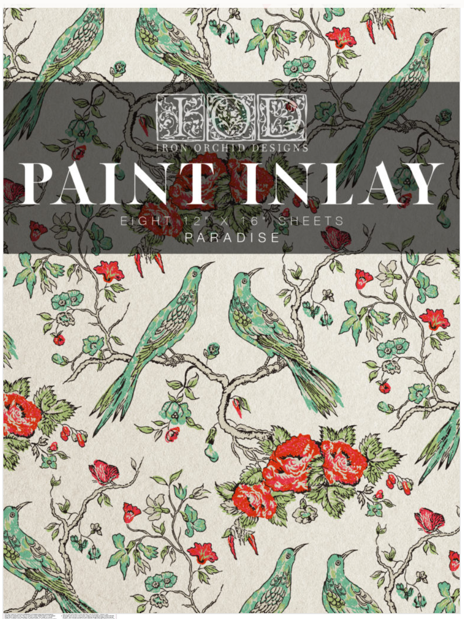 Iron Orchid Designs -  Paint Inlays