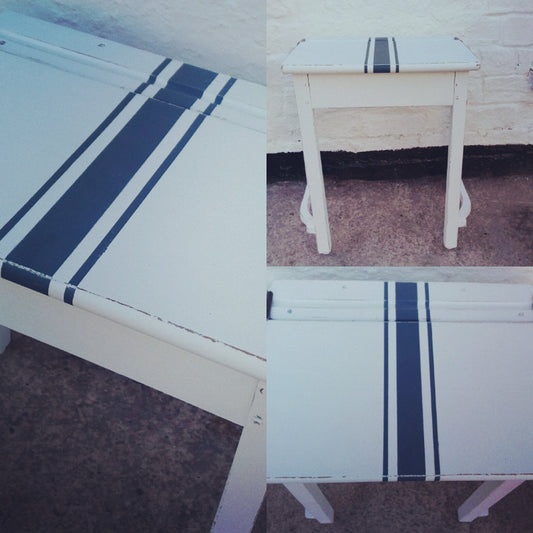 Vintage Childrens School Desk In Fusion Mineral Paint