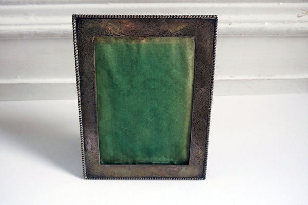Vintage metal silver shabby chic picture photo photograph frame from Emily Rose Vintage