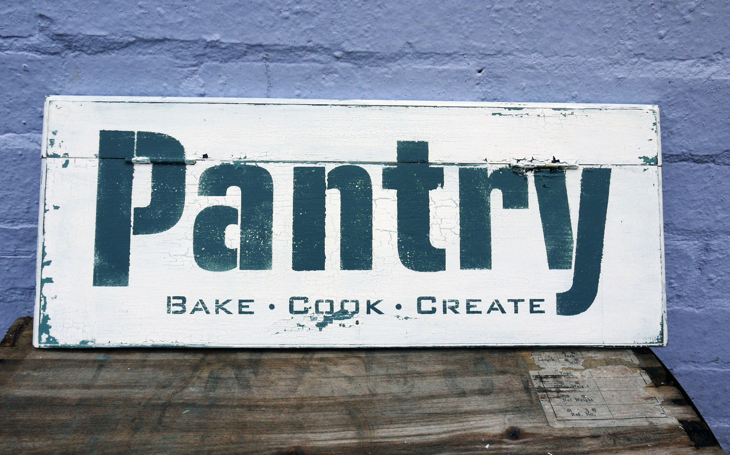 Funky Junk Furniture Stencil Pantry
