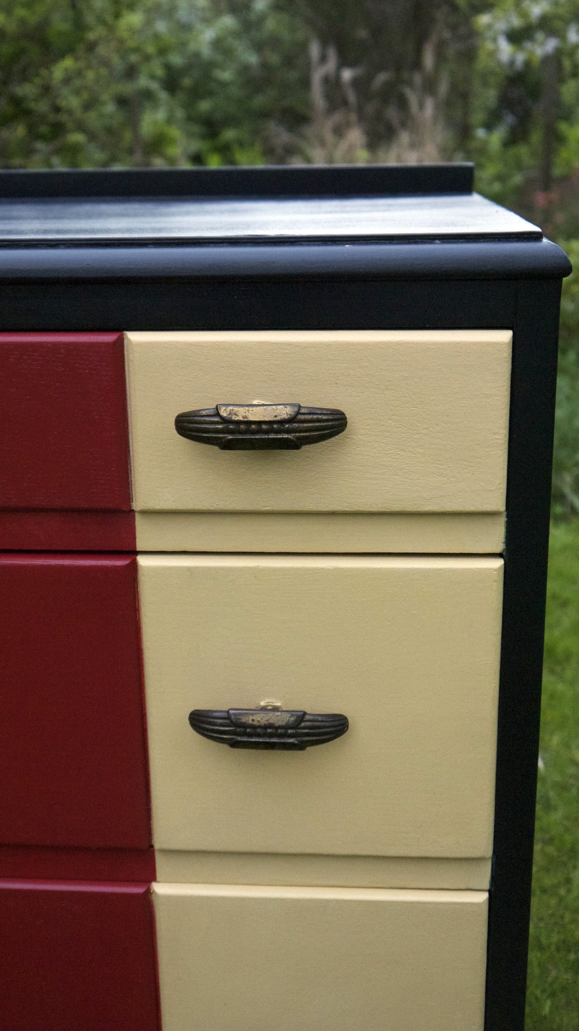 block colour chest of drawers by Emily Rose Vintage