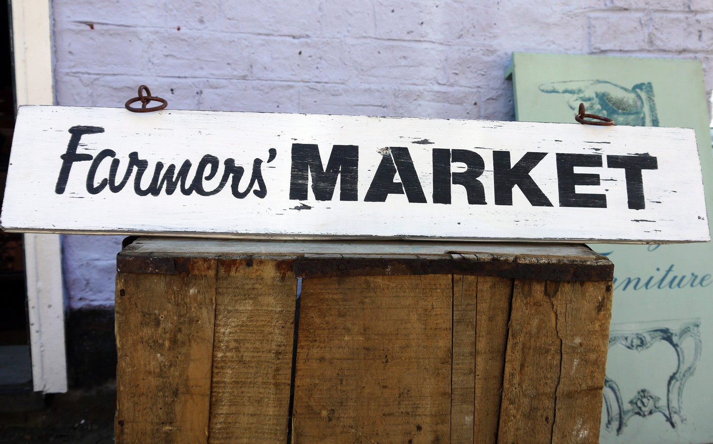 Vintage style Farmers Market, Vintage market, Super Market, Flower Market, Flea Market Sign