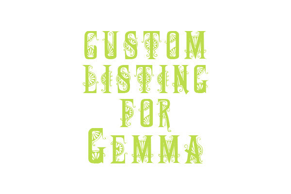 Custom Listing for Gemma 6 x vintage bird decoupage dining chairs