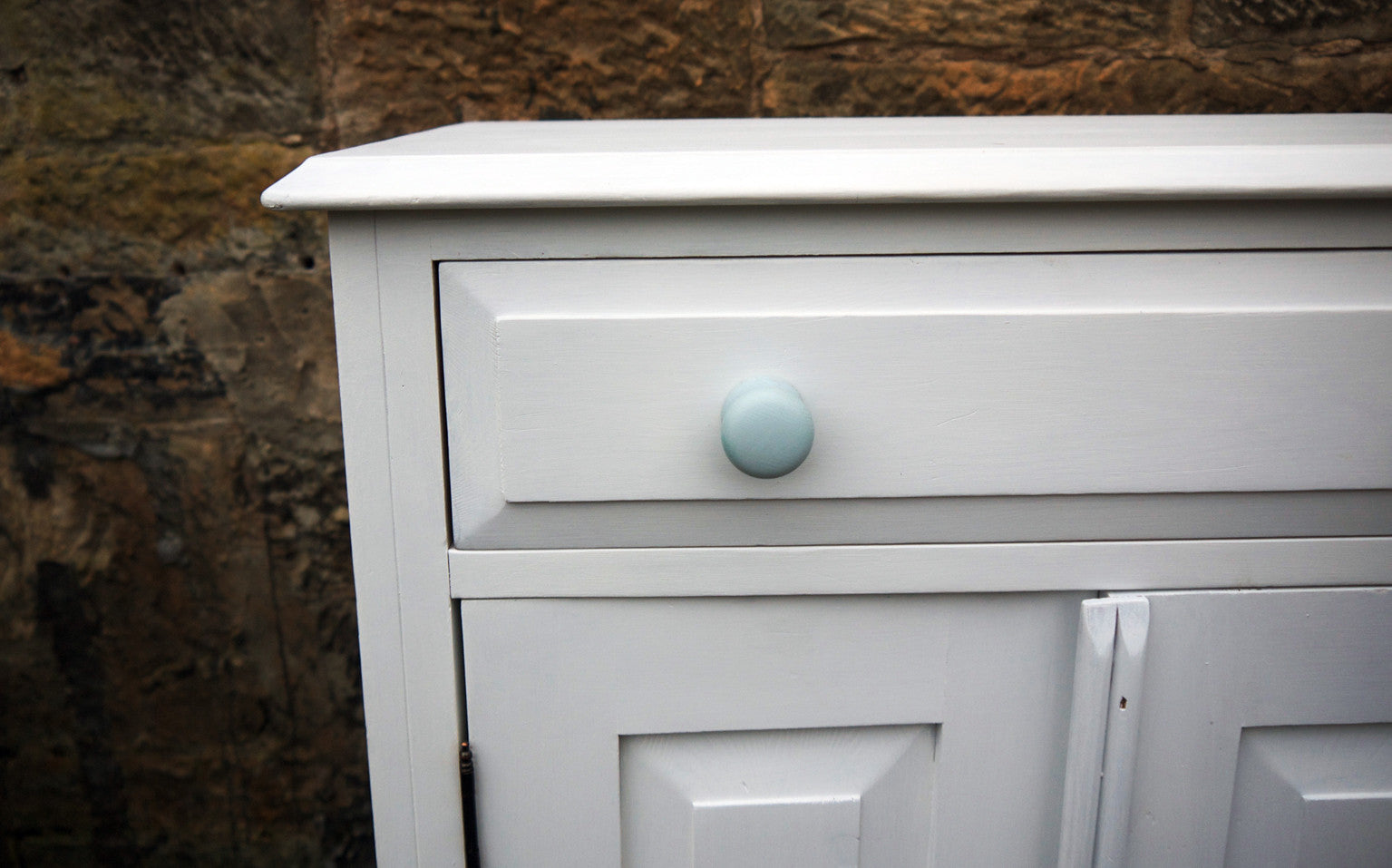 Hand painted cupboard in Fusion Mineral Paint