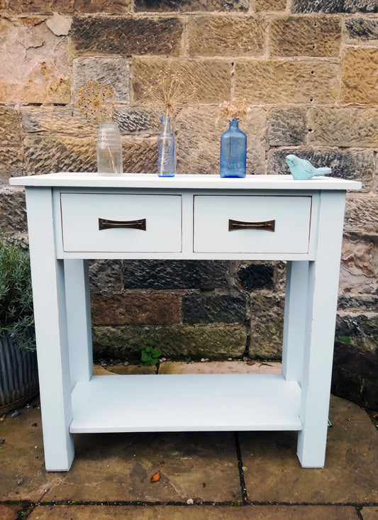 Custom Listing for Kate Reilly - hand painted console table