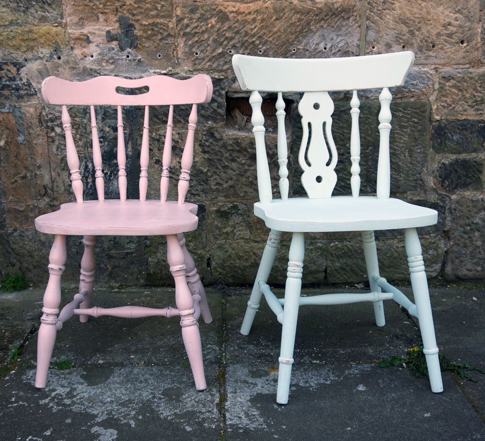Custom Listing mismatched vintage dining chairs for Catriona