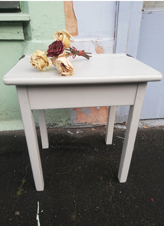 painted vintage school desk