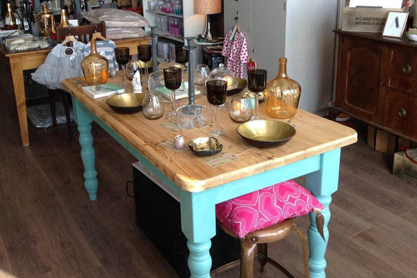 refurbished vintage dining tables set Made to order by Emily Rose Vintage