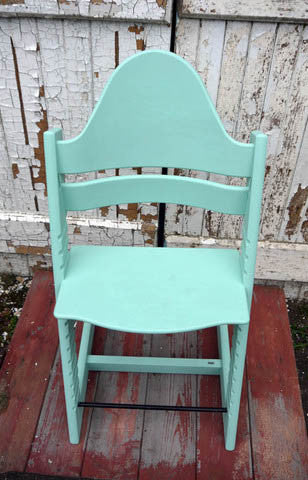 Custom Listing for Sue hand painted Stokke Triptrap chair in Fusion Mineral Paint Laurentien