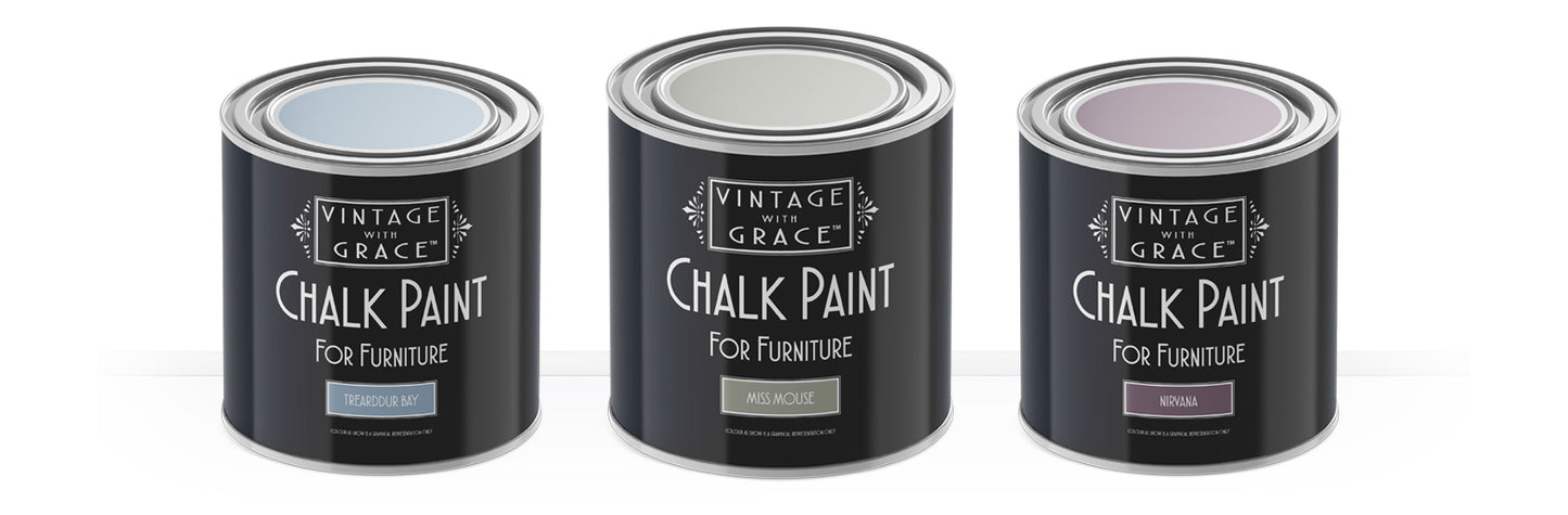 Vintage With Grace Chalk Paint  - 250ml - end of line relaunching as a mineral paint