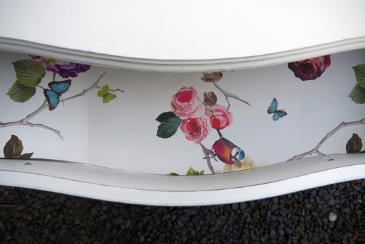 vintage chest of drawers in annabell duke chalk paint with lined drawers by emily rose vintage