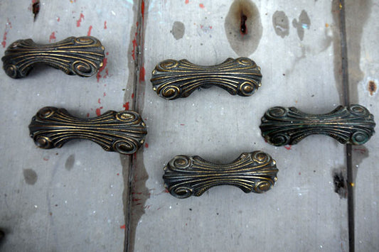 Vintage cupboard cabinet knobs handles drawer pulls